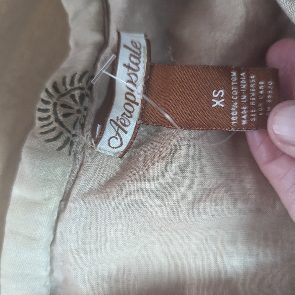 Aeropostale Brown A-Line Skirt - Picture 3 of 3